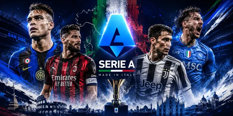 Serie A Players - Elite footballers in action