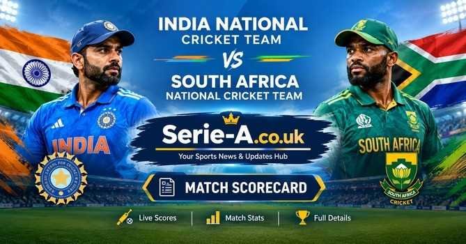 India National Cricket Team vs South Africa National Cricket Team match scorecard featured image for Serie-A.co.uk