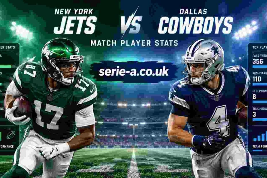 New York Jets vs Dallas Cowboys Match Player Stats